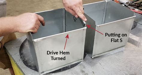 s drive sheet metal|Slip and Drive Duct Connection .